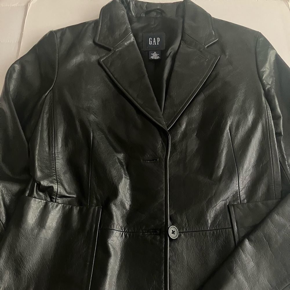 Gap Leather Jacket - image 1